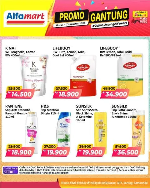 Promo Alfamart Gantung Periode 28 Juli-3 Agustus 2025