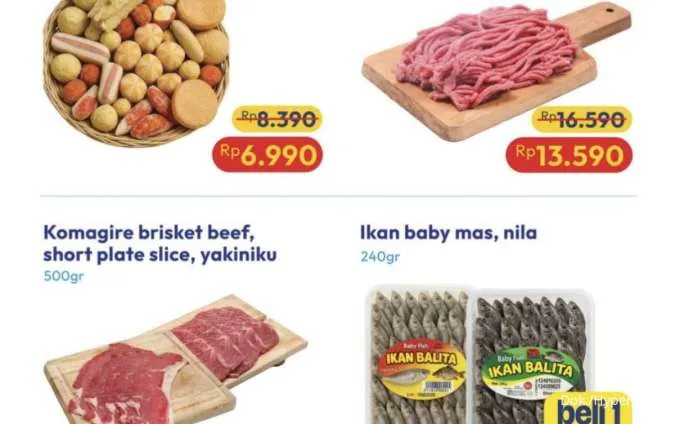 Promo Hypermart Weekday 9-11 September 2025, Beli 1 Gratis 1 Ikan Baby Mas-Nila