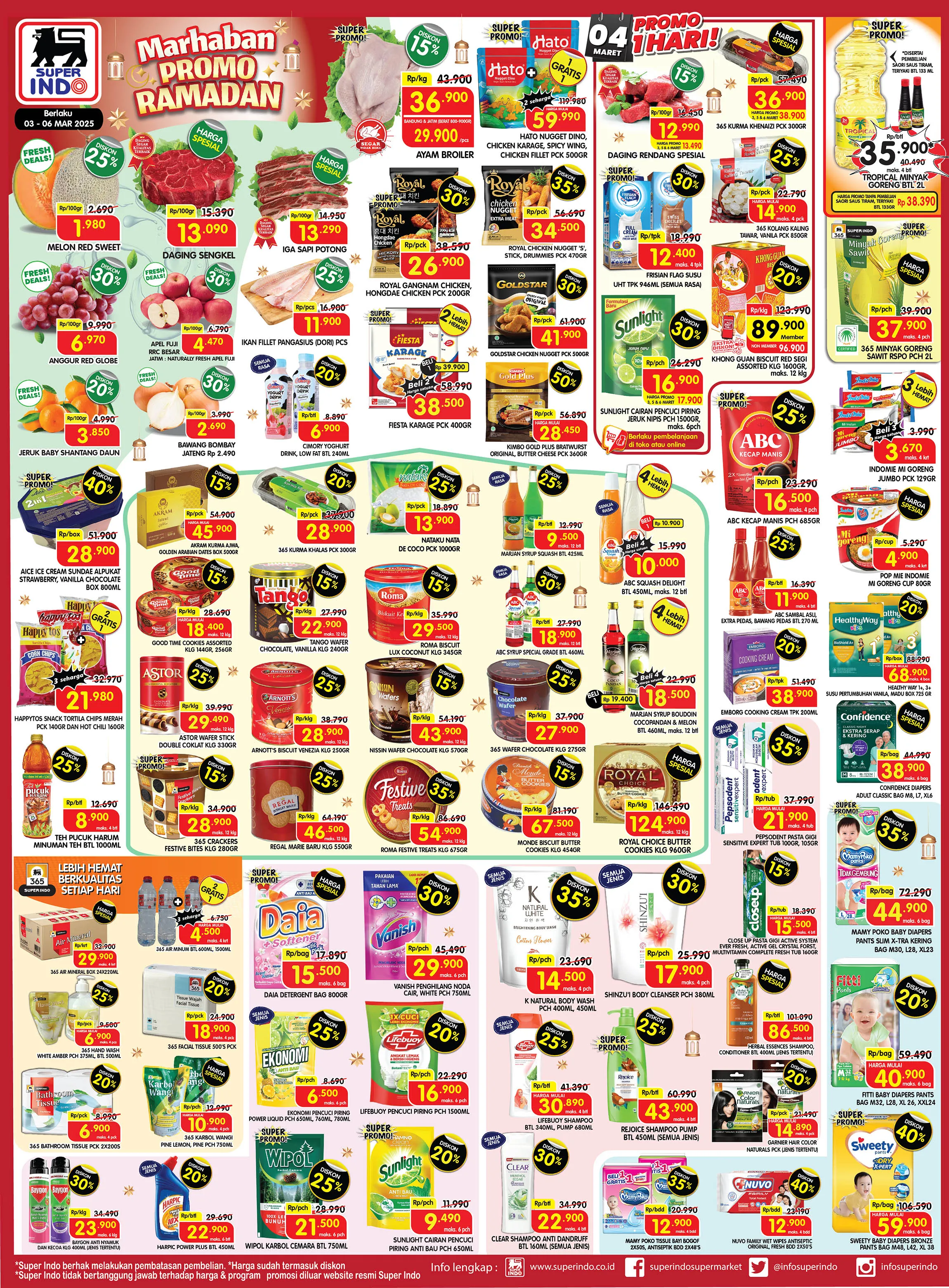 Promo Superindo Weekday 3-6 Maret 2025