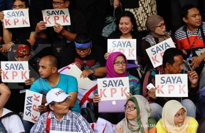Aktivis HAM jenguk Bambang Widjojanto di Bareskrim