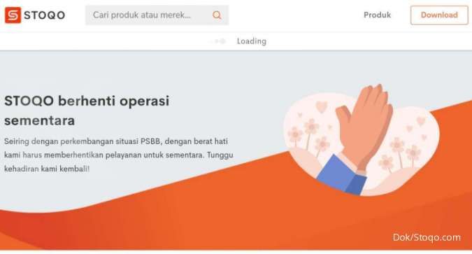 Efek PSBB, penjual bahan pokok online Stoqo tutup operasi sementara