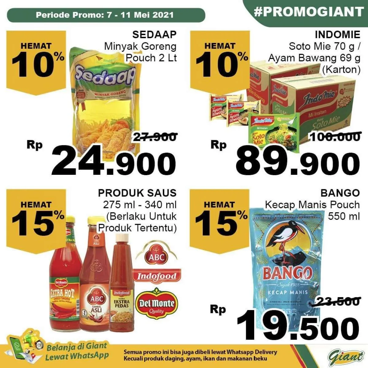 Simak promo JSM Giant 9 Mei 2021, diskonan weekend hingga 35%!