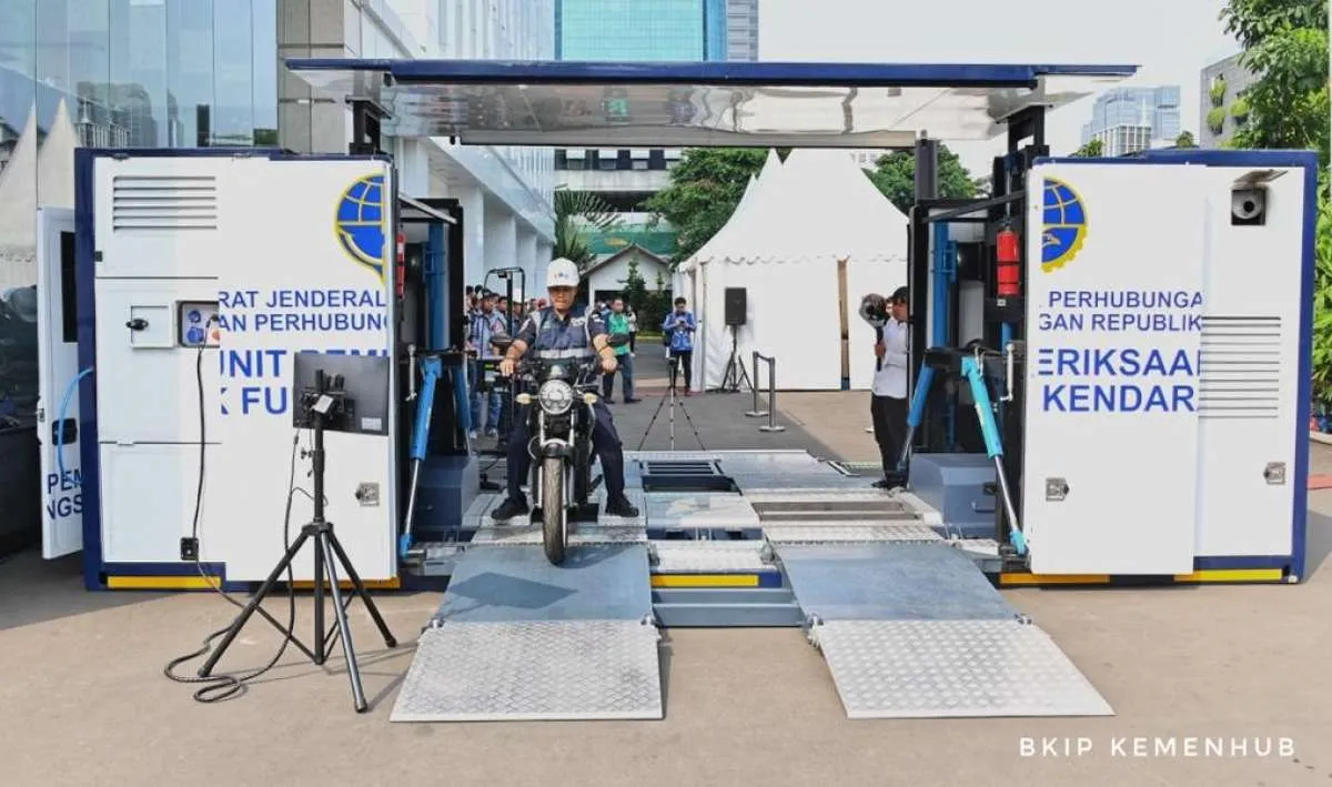 Dukung Percepatan Konversi Motor Listrik, Kemenhub Sedia Layanan Pengujian Keliling