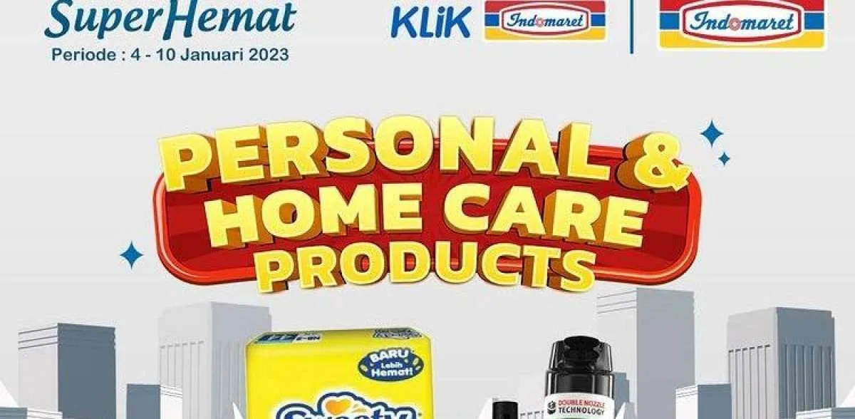 Harga Promo Indomaret Hari Ini 9 Januari 2023 untuk Produk Kebutuhan Rumah Tangga