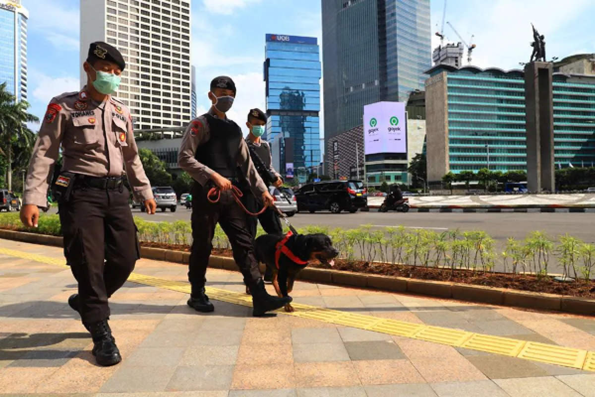 Saat pelaksanaan PSBB di Jakarta, ini yang polisi lakukan