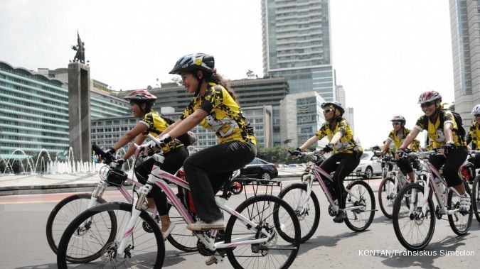 Pemprov DKI minat kembangkan konsep berbagi sepeda