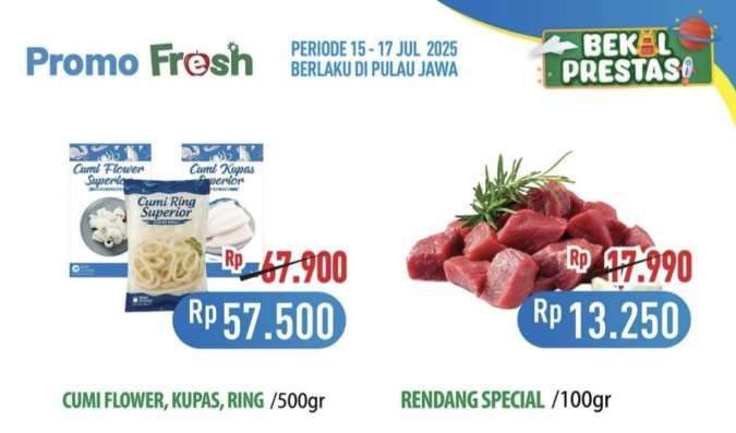 Promo Hypermart Weekday Periode 15-17 Juli 2025, Cumi Kupas Superior Diskon Rp 10.400