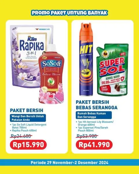 Promo Hypermart Beli Banyak Lebih Hemat Periode 29 November-5 Desember 2024