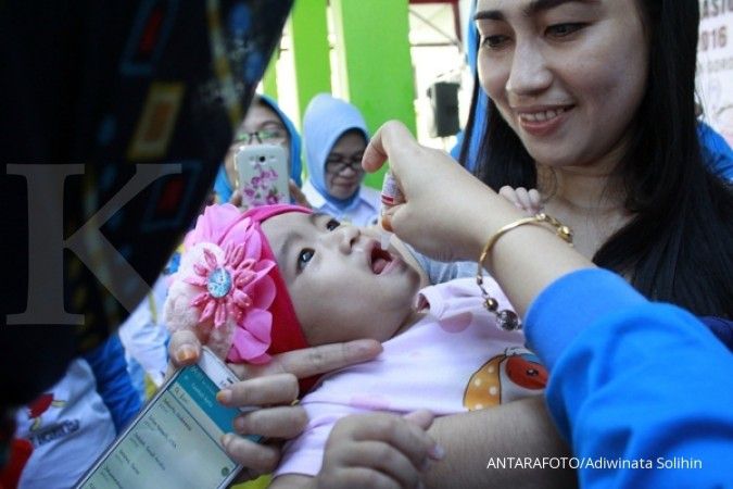 Sub Pekan Imunisasi Nasional (PIN) Polio Targetkan 8,4 Juta Anak di 3 Wilayah 