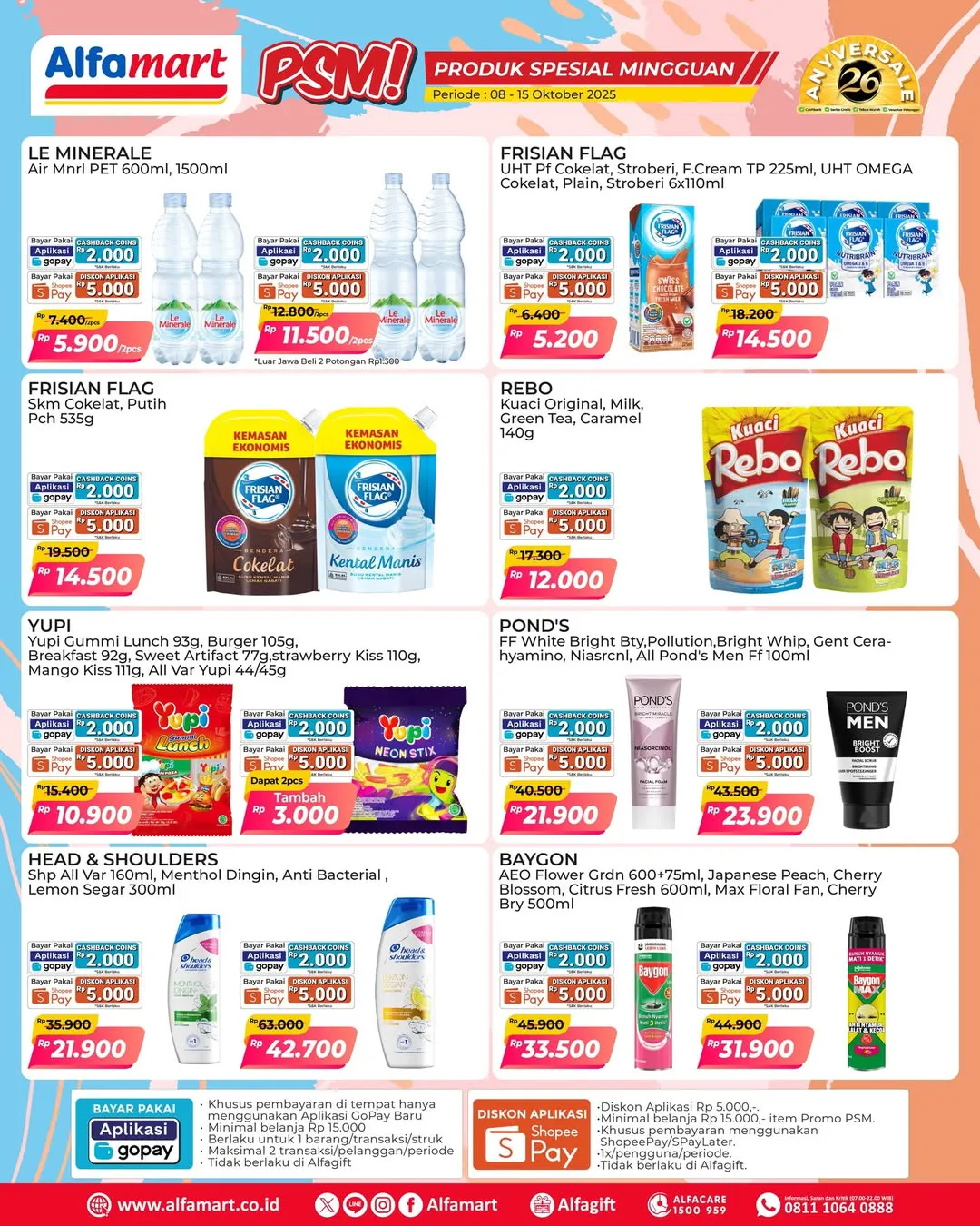 Promo PSM Alfamart Periode 8-15 Oktober 2025
