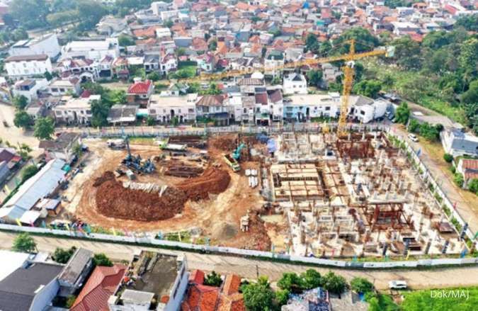 Pasar Properti Kian Positif, The MAJ Residences Bekasi Kebut Progres Pembangunan