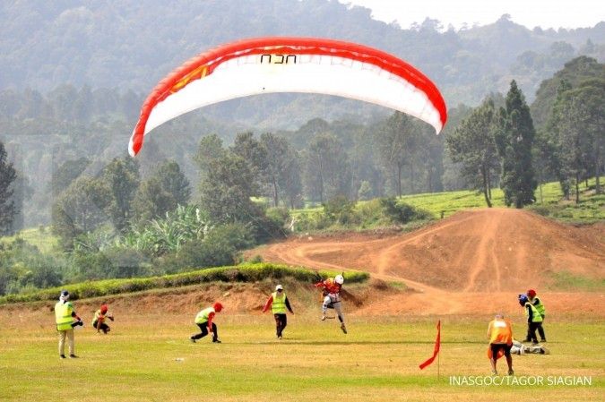 Kabupaten Sumedang gelar kejuaraan paragliding (paralayang) internasional