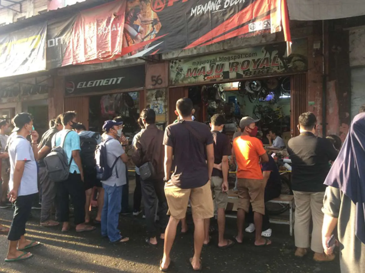 Sepeda laris diburu pembeli, stok pedagang habis