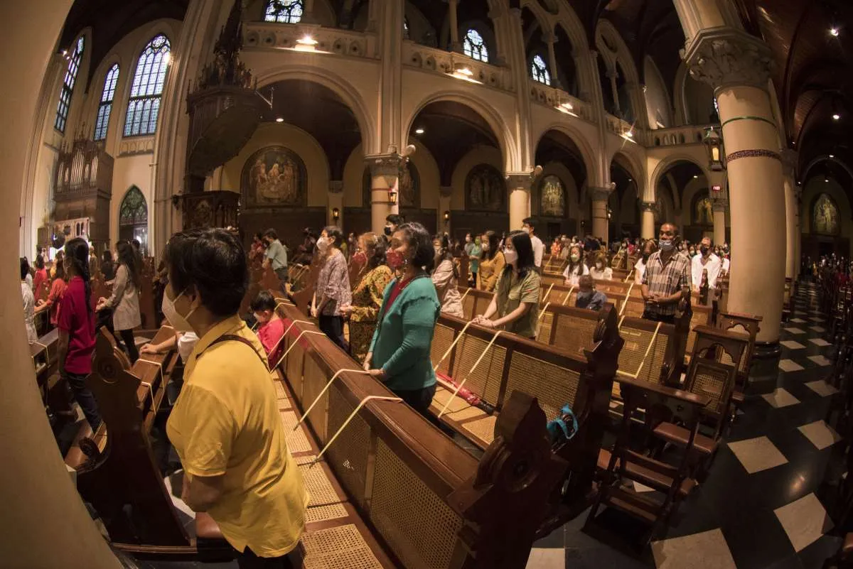 Jumat Agung di Gereja Katedral Jakarta Hari Ini Digelar Offline dan Online