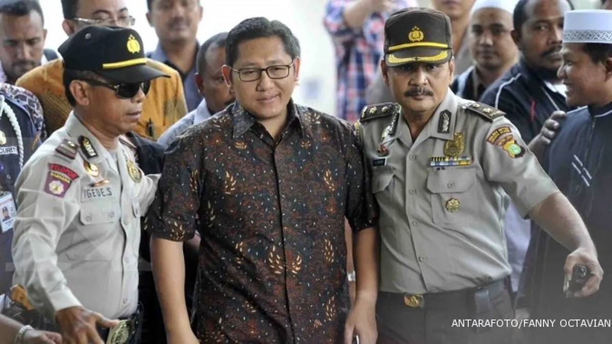 Tak tega, ibunda Anas tidak mau lihat televisi