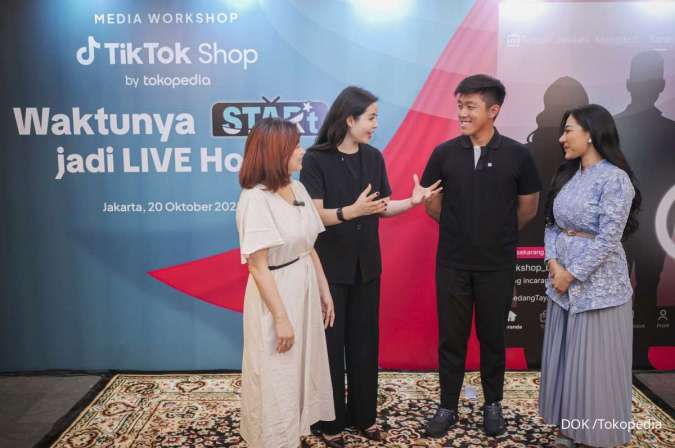 Program WaktunyaSTARt! TikTok Shop by Tokopedia Cetak LIVE Host Profesional