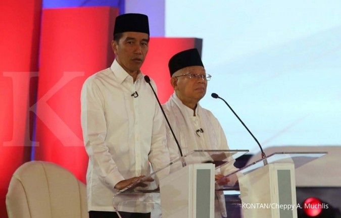 Arus dukungan ke Jokowi-Ma'ruf juga mengalir dari Eropa