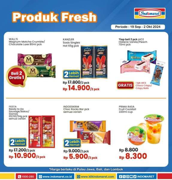 Promo Indomaret Super Hemat 19 September-2 Oktober 2024