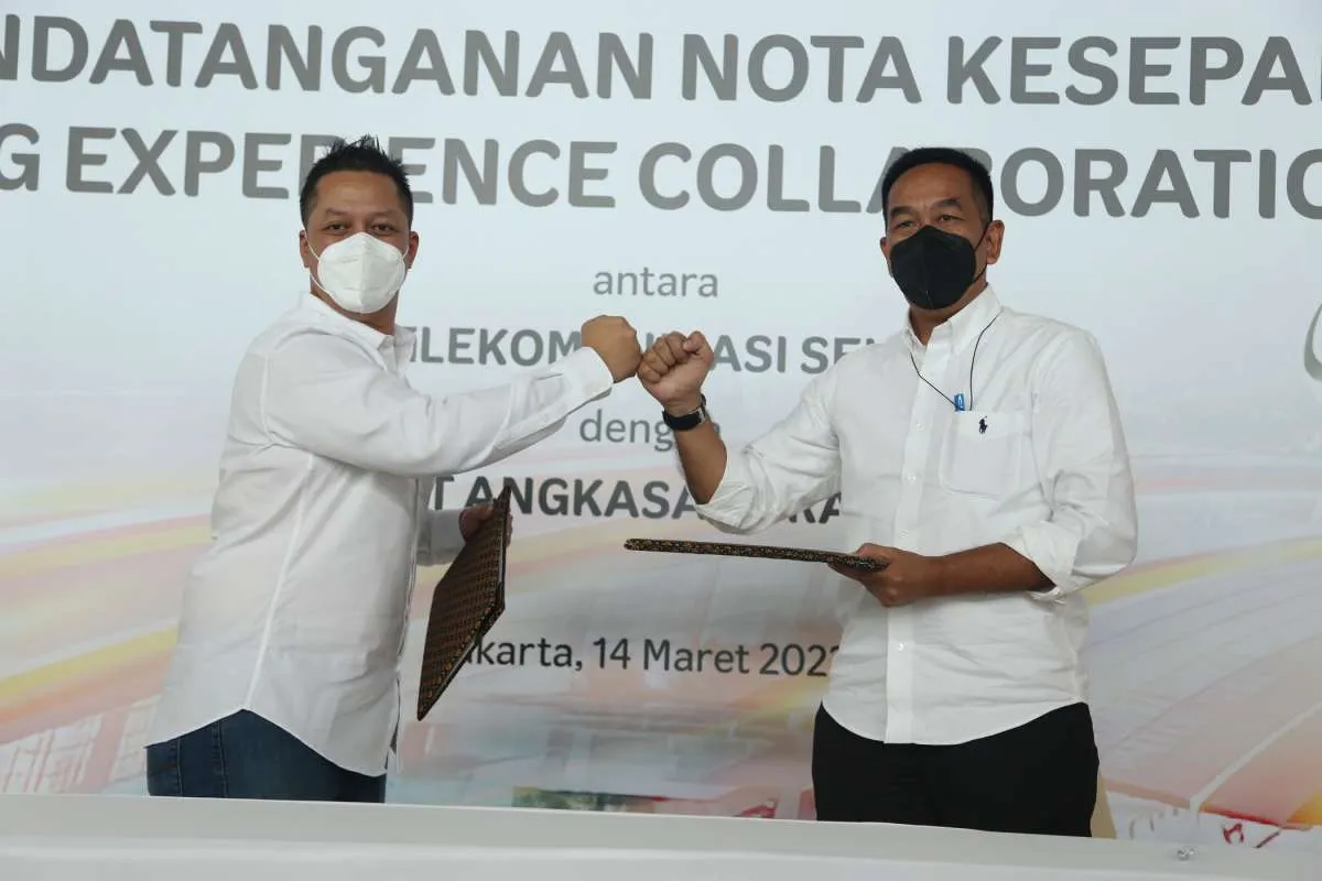Telkomsel dan PT Angkasa Pura II Jalin Kolaborasi Perluas Akses Pengalaman Layanan 5G