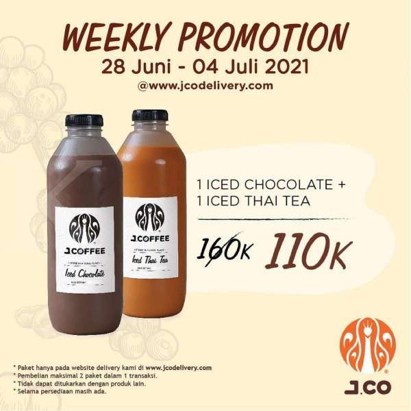 Promo J.CO 28 Juni – 4 Juli 2021 