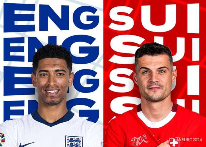 Pertandingan Perempat Final Euro 2024 Inggris vs Swiss, Swiss Terbuka Menyerang