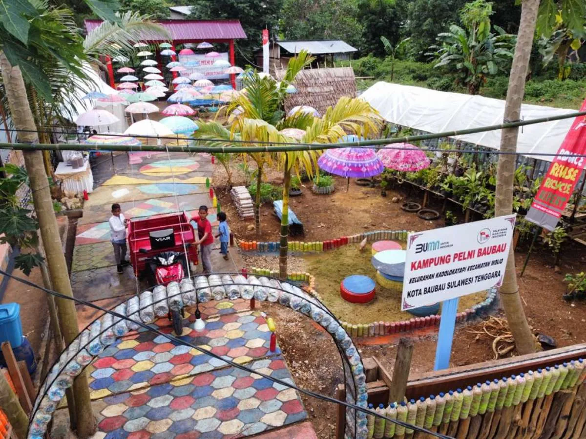 Pelni resmikan rumah kelola sampah di Baubau, Sulteng