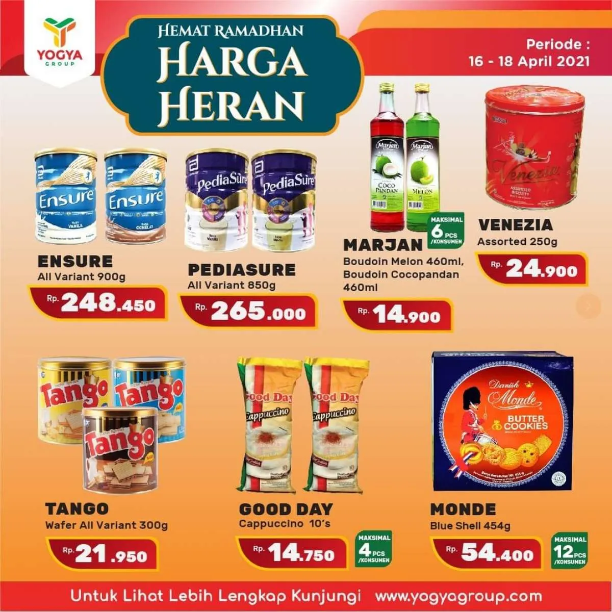 Promo JSM Yogya Supermarket 17 April 2021, Harga Heran!