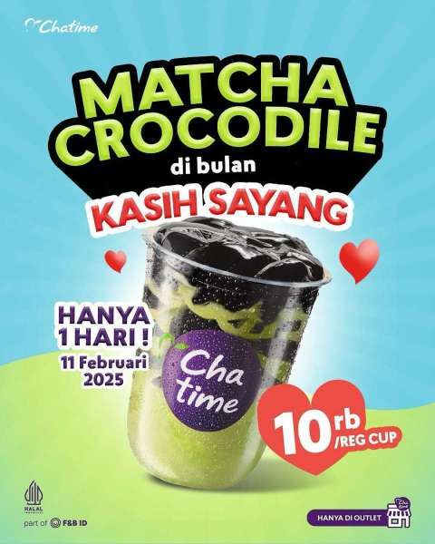 Promo Chatime 11 Februari 2025