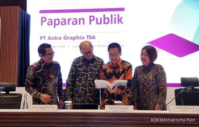 Astra Graphia (ASGR) Putuskan 45% Laba 2024 Ditebar Jadi Dividen, Cek Besarannya