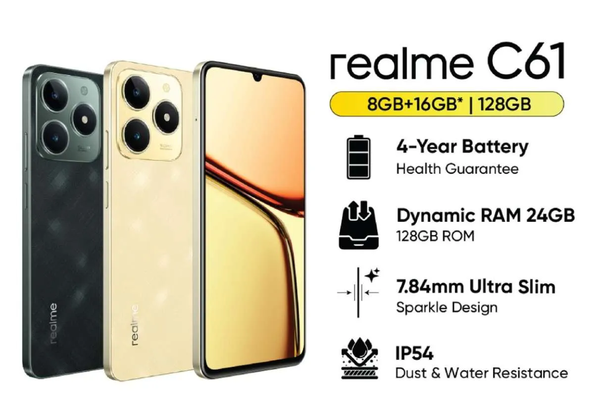 Realme C61 Masih Layak Beli di Tahun 2025, Cek Spesifikasi dan Harga Terbarunya