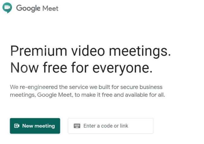Cara menggunakan Google Meet di laptop