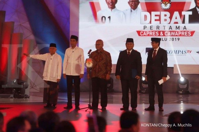 Vox Populi Survey: Jokowi-Ma'ruf 54.1%, Prabowo-Sandiaga 33.6%