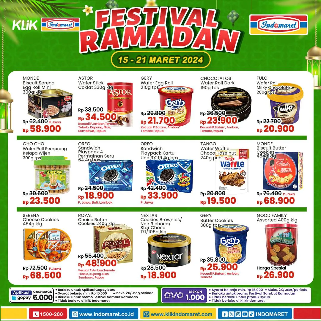 Promo Indomaret Festival Ramadan Periode 15-21 Maret 2024