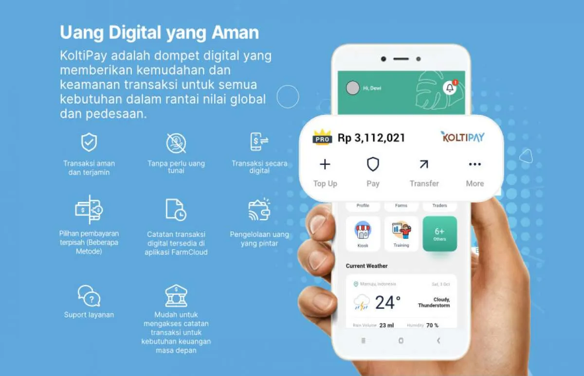 Sasar pertanian dan perdagangan, Koltiva dan Artajasa rilis dompet digital Koltipay