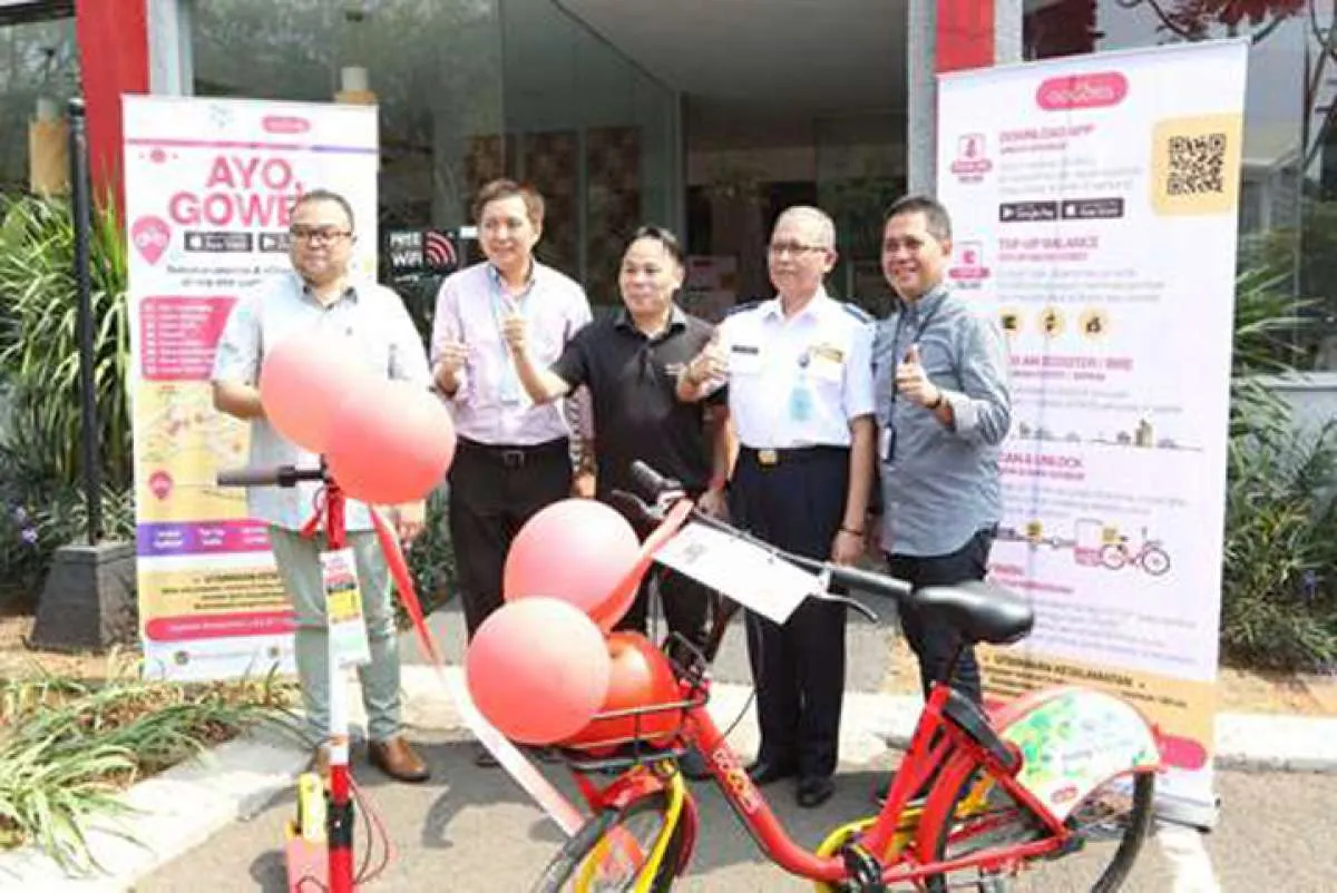 Layanan bike sharing Gowes hadir di Alam Sutera