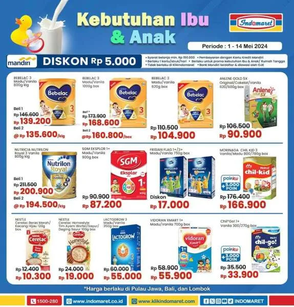 Promo Indomaret Super Hemat 1-14 Mei 2024