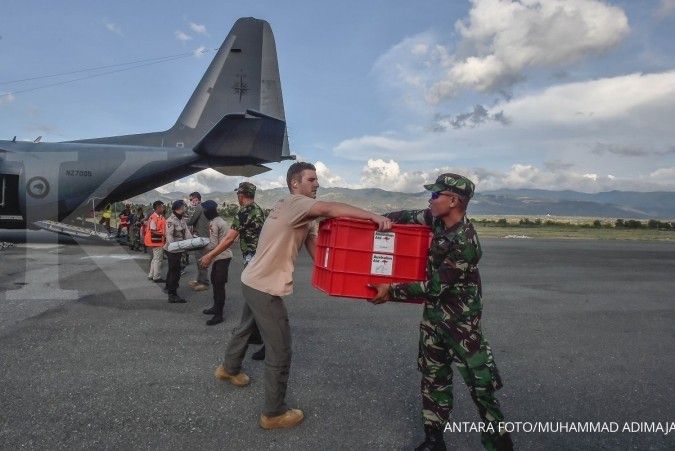 Kemhub: Lebih dari 75 ton bantuan BNPB telah diangkut ke Palu