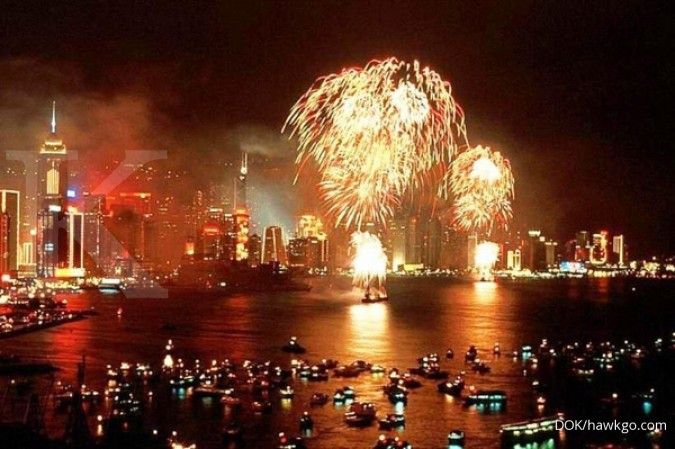 Pertama dalam satu dekade, kembang api Hong Kong di malam tahun baru dibatalkan