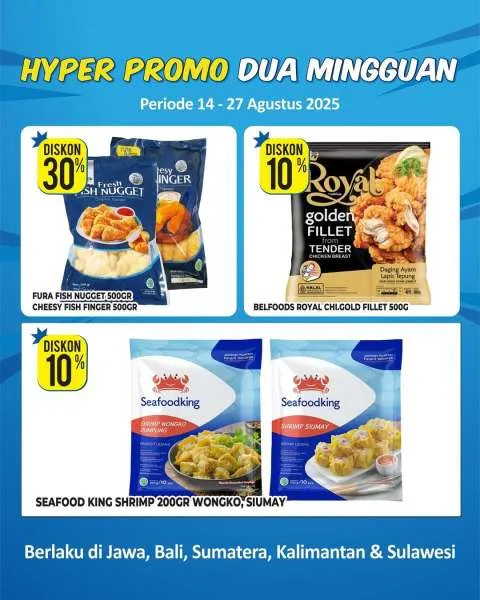 Promo Hypermart Dua Mingguan Periode 14-27 Agustus 2025