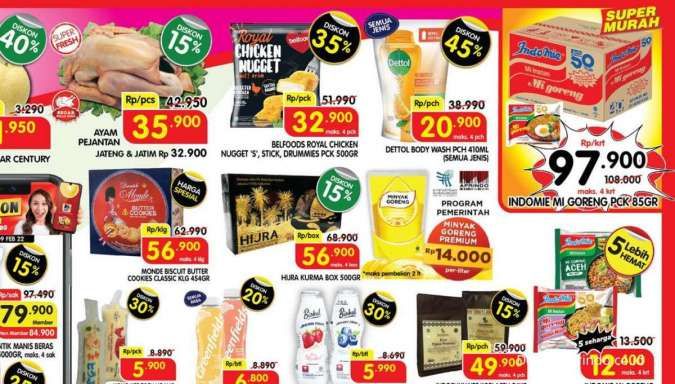 Promo Superindo Terbaru di Bulan Februari 2022, Dapatkan Diskon Besar yang Menarik