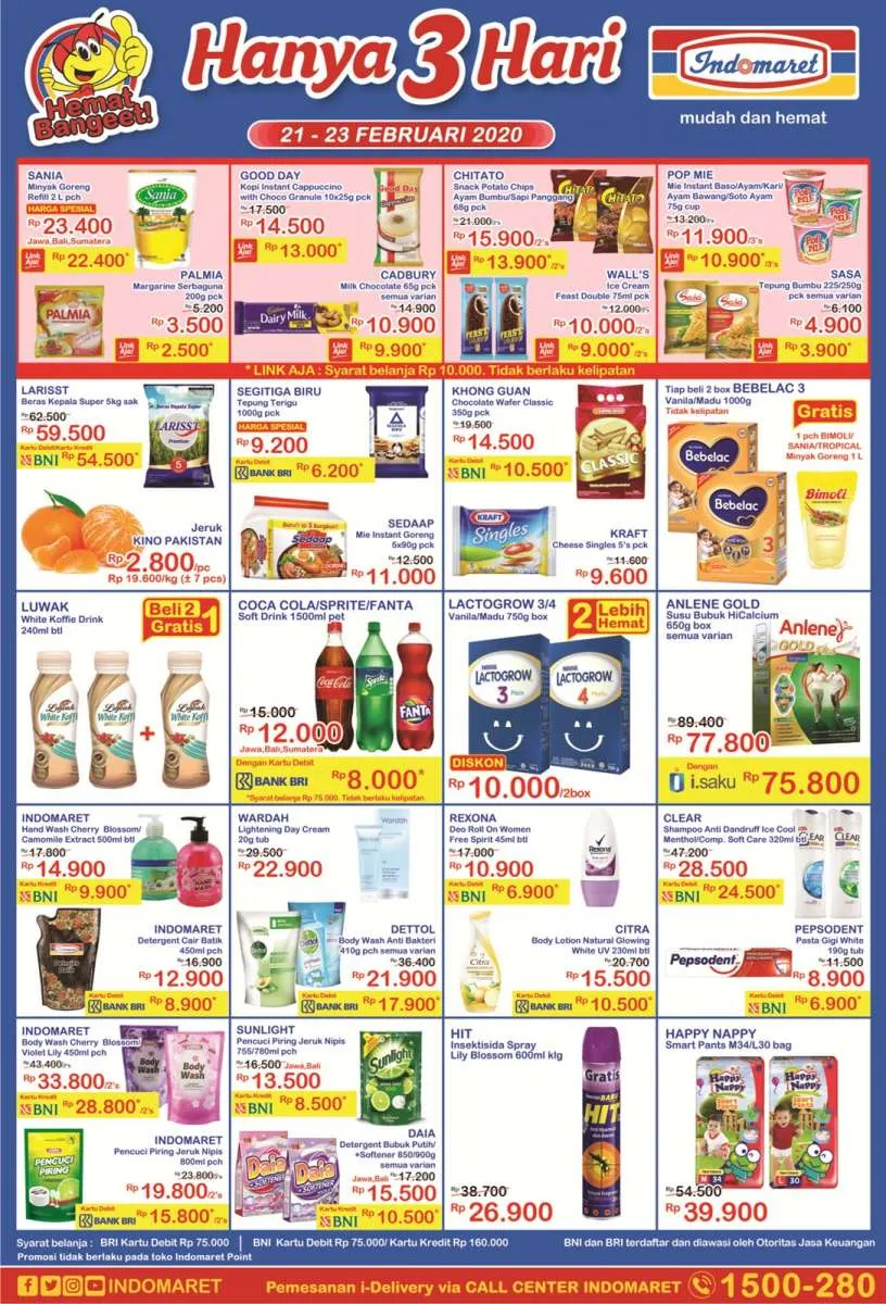 Promo Indomaret Hanya 3 Hari, terbaru! (21-23 Feb 2020)