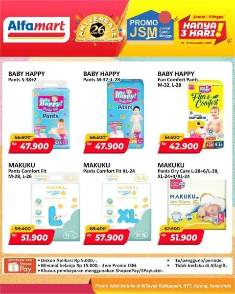Promo JSM Alfamart Periode 19-21 September 2025