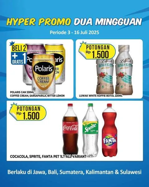 Promo Hypermart Dua Mingguan Periode 3-16 Juli 2025