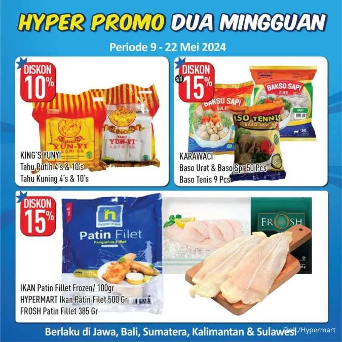 Promo Hypermart Dua Mingguan Periode 9-22 Mei 2024