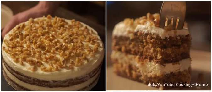 Anti Gagal! Resep Carrot Cake Simpel dan Super Lembut dengan Krim Keju Menggoda