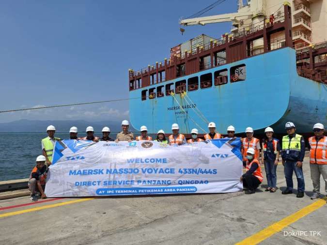 IPC TPK Area Panjang Sambut Maiden Voyage Direct Call Tujuan China