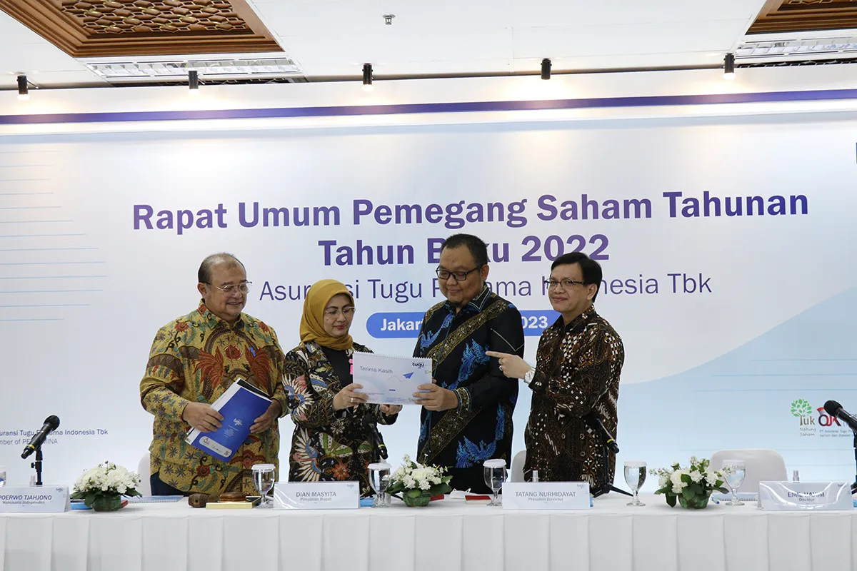 Kinerja Own Operation 2022 Bertumbuh, Tugu Insurance Gelar RUPST