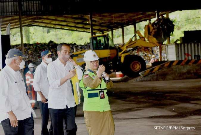 Presiden Jokowi sambangi Fasilitas RDF Plant milik Solusi Bangun (SMCB)
