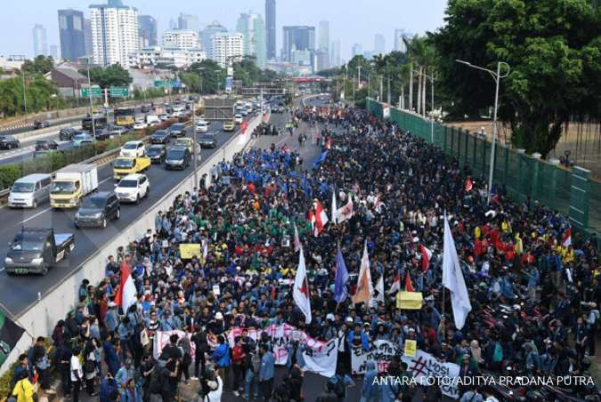 Mahasiswa berencana demo lagi Senin depan, bertepatan paripurna anggota DPR