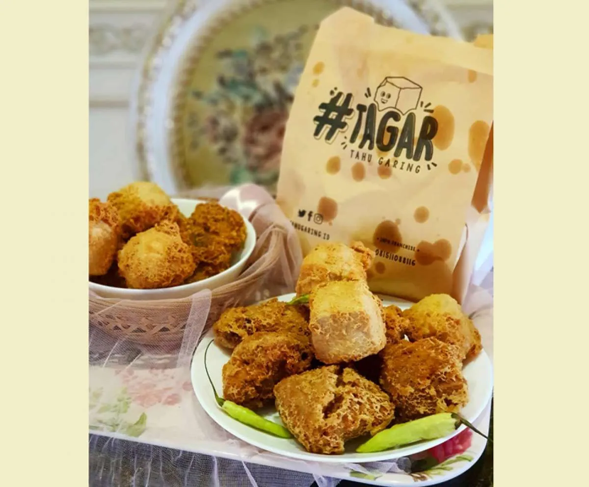Laba tahu krispi masih gurih dan renyah